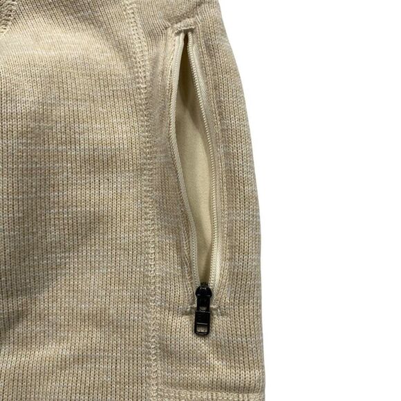 Patagonia Women's Better Sweater Quarter Zip Oatmeal Size Small - Picture 10 of 11